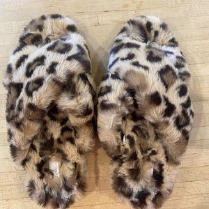 Cheetah Slippers